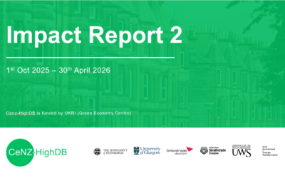 CeNZ-HighDB release Impact Report for October 2025 to April 2026